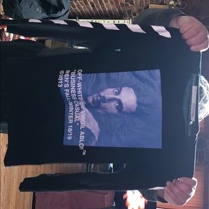 Off-white Virgil “main label” long sleeve shirt